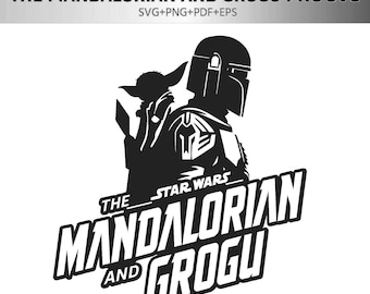 The Mandalorian and Grogu svg, star wars 2026 cut file, Baby Alien Cricut Files (Digital Download)