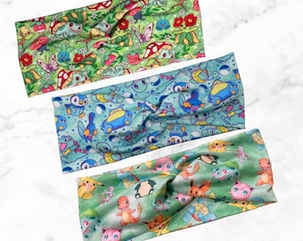 Anime Twist Headband, Turban Twist Headband, Girls Hair Accessories, Women's Headband, Anime Gifts, Twist Headband