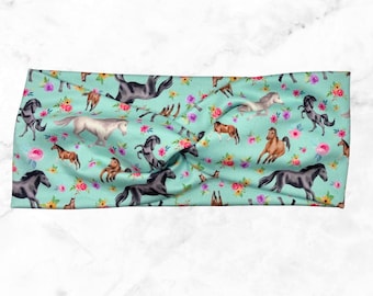 Turban Twist Headband, Horse Lover GIft, Women's Headband, Gift for Nurse, Mommy and Me, Girls Headband, Pediatric Nurse Headband