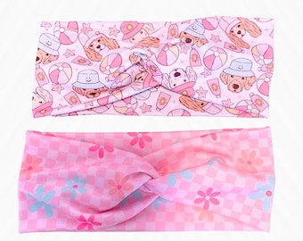 Twist Headband, Turban Twist Headband, Girls Hair Accessories, Kids Headbands, Yoga headbands, Nurse Headbands, Summer Headband, Puppy