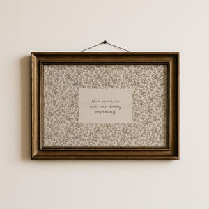Lamentations 3 Scripture Print: Vintage Floral Christian Home Decor (Digital Download image 5