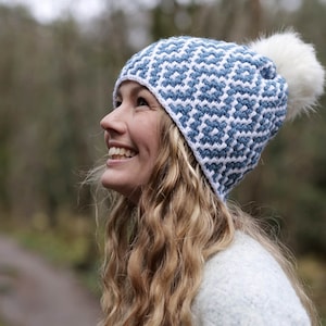 Easy Crochet Beanie Pattern, crochet hat for women, baby hat pattern, all sizes, beginner friendly, modern, stretchy, PDF crochet pattern