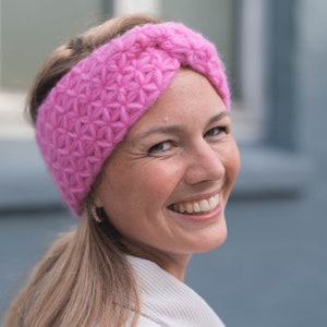 Häkelanleitung, Twist Stirnband, Ohrenwärmer für Frauen, Baby häkeln, alle Größen, Jasmin Stich, Herbst häkeln, Weihnachten häkeln, PDF