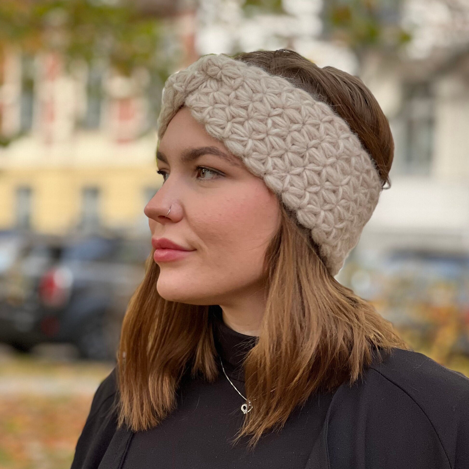 TecUnite 4 Stück Gestrickte Stirnbänder - Winter-Ohrwärmer In Verschiedenen Farben, Weich & Dehnbar