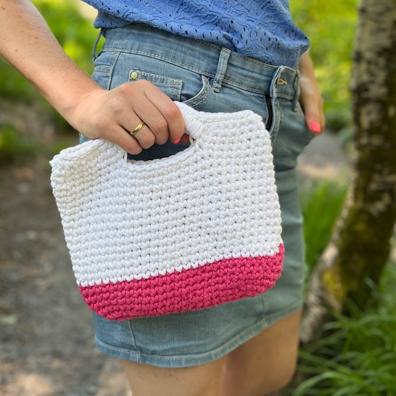 How to crochet a purse for beginners step by step /easy crochet clutch purse  - YouTube