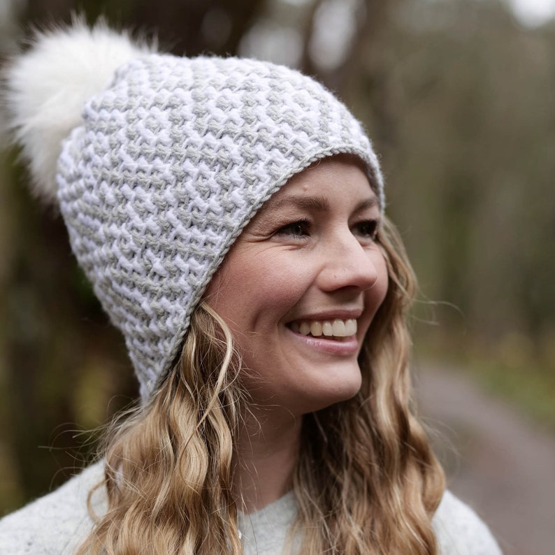 Easy Crochet Beanie Pattern, Crochet Hat for Women, Baby Hat Pattern ...