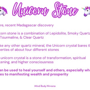 Unicorn Stone Raw Unicorn Stone Lepidolite, Pink Tourmaline, Smoky ...