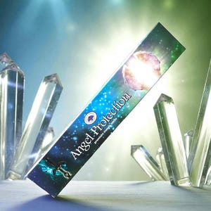Angel Protection Incense Sticks • Green Tree Masala Incense • Spiritual Protection • Guardian Angel Aromatherapy • Hand Rolled