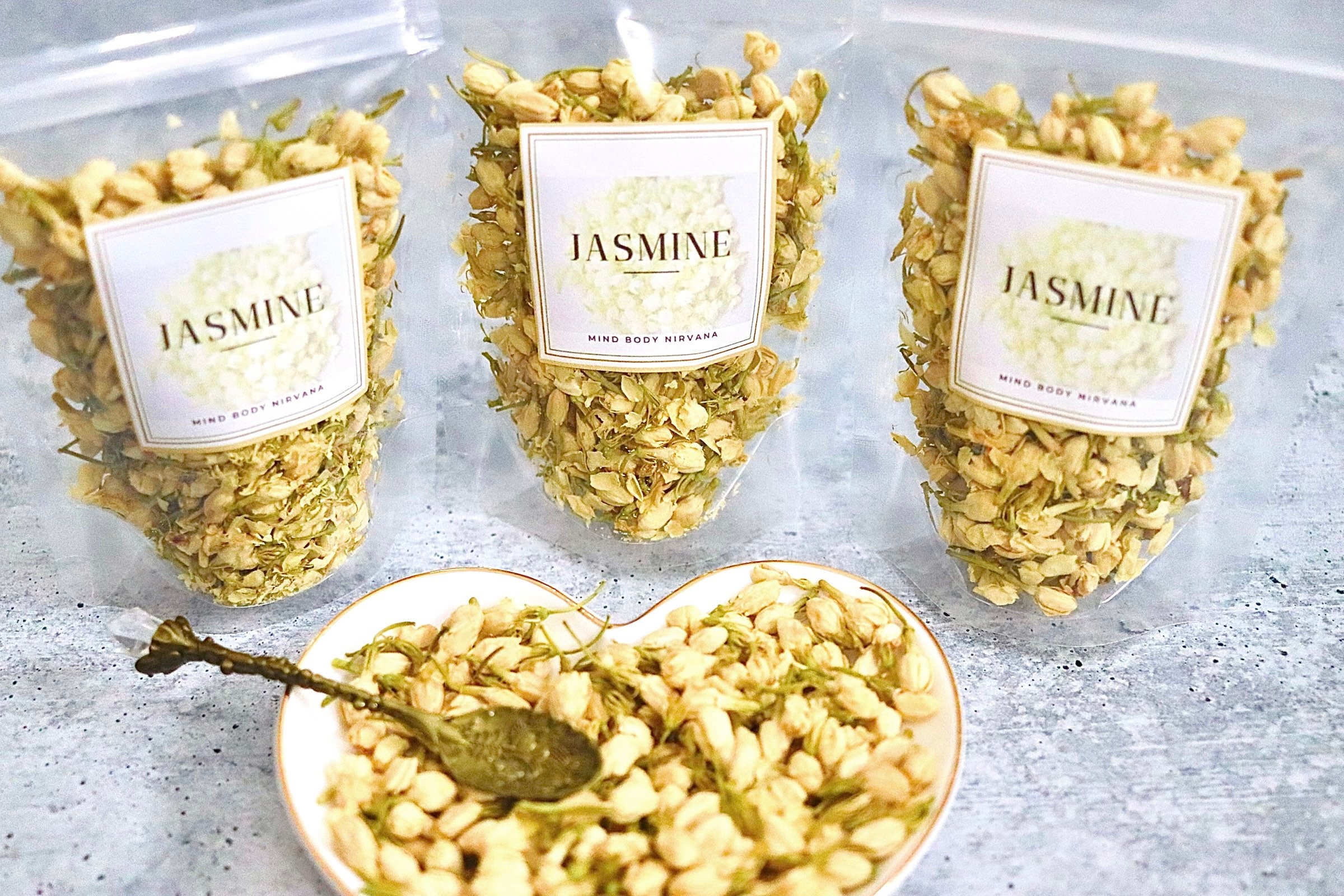 JASMINE FLOWER APOTHERCARY. Dried Herb For Love, Meditation & Enlighte –