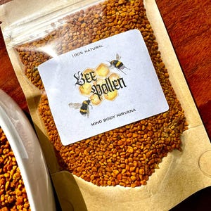 Raw Bee Pollen | Wild Harvested | 100% Natural  | Natures Superfood | Natures Multivitamin | Bee Pollen Granules