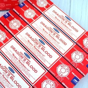 Dragons Blood Incense • Satya • 15g • Metaphysical •