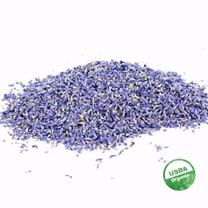Lavender • Premium Grade • 100% Natural and Organic • Organic Dried Herbs • Dried flowers • Herbal Tea • Lavender flower