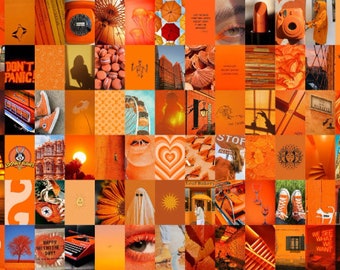 Collage of art supplies stock photo. Image of orange - 99114312