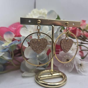 Heart earrings