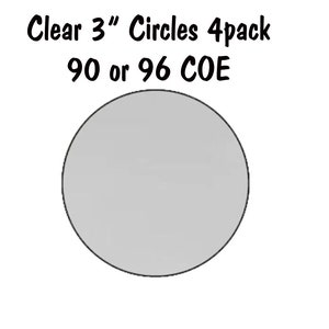Wissmach Clear 10 Circle - 96 COE