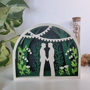 Mr & Mr | Gay Wedding Card | Congratulations Wedding Day Card | Newly Married | Wedding Day Keepsake Gift | Personalised Message