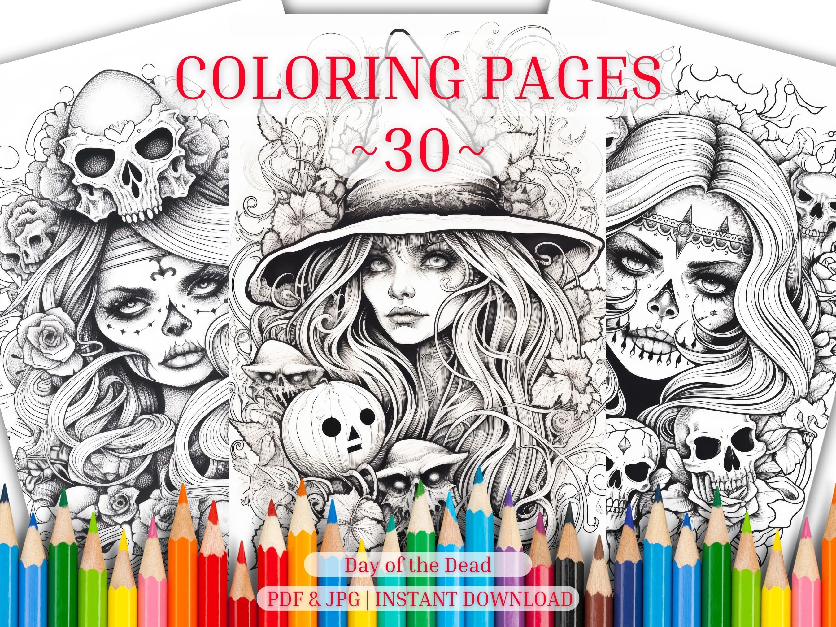 Witches Coloring Pages, Realistic, Coloring Book, Mindful Activities, Witch Aesthetic, Adult Coloring Book, Printable Coloring Pages