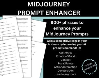 MidJourney Prompt Enhancer - Written by a real person