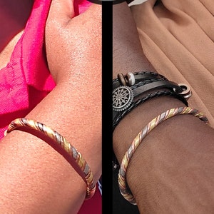 Bracelets: adulte et enfant Bague africain protection mauvaise œil et mauvais sort Rempli d'énergie positive Porte-bonheur et chance image 2