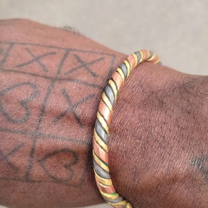 Bracelets: adulte et enfant Bague africain protection mauvaise œil et mauvais sort Rempli d'énergie positive Porte-bonheur et chance image 5