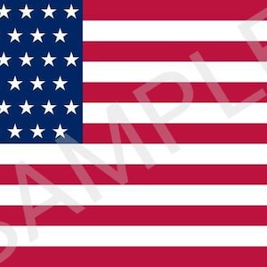 May include: A red, white, and blue American flag with 50 white stars on a blue field. The flag is a symbol of the United States of America.