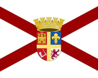 Bandera Hispana e Historica del Estado de Florida Version 1 (Drapeau historique espagnol de l'État de Floride version1)