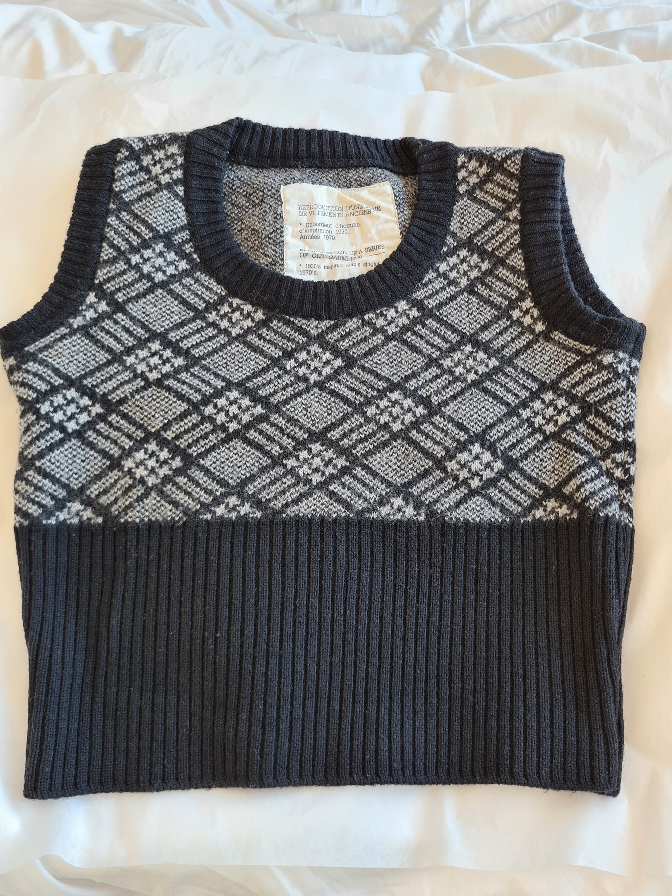 Margiela S/S 1995 Replica Knit Tank Top - Maison Martin Margiela S/S 1995 Replica Knit Tank Top - Maison Martin