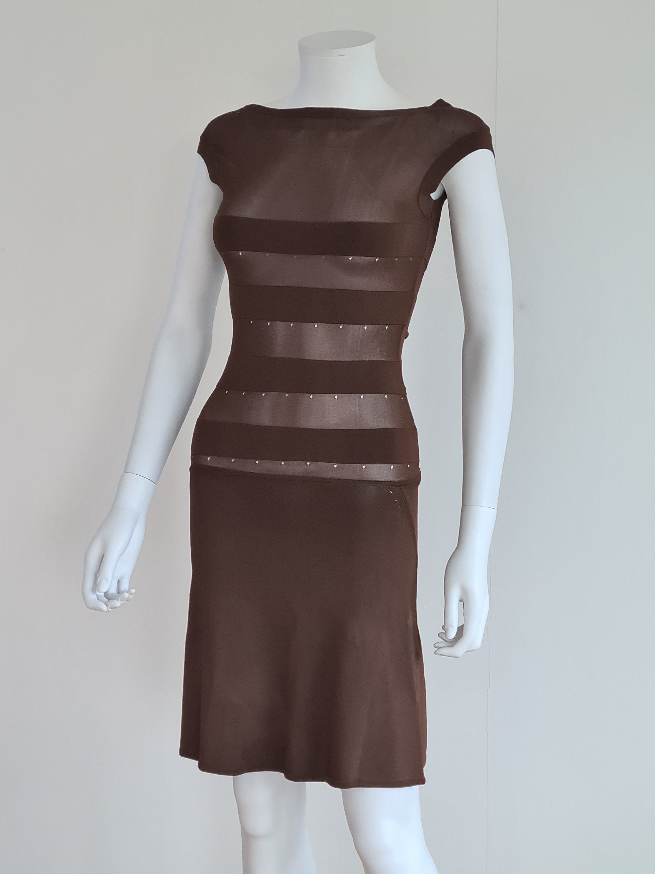 Helmut Lang SS01 Print Ad 'Silk Bound Dress
