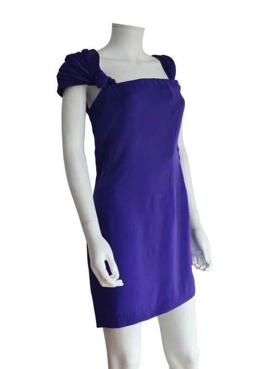 princess polly baby blue dress PH5 Aster Reversible Wavy Asymmetric Dress in Olive Garden main image 0