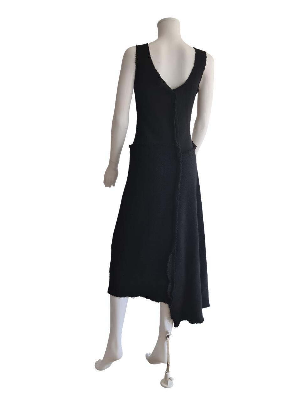 Comme Des Garçons A/W 2002 Deconstructed Asymmetrical Black Wool