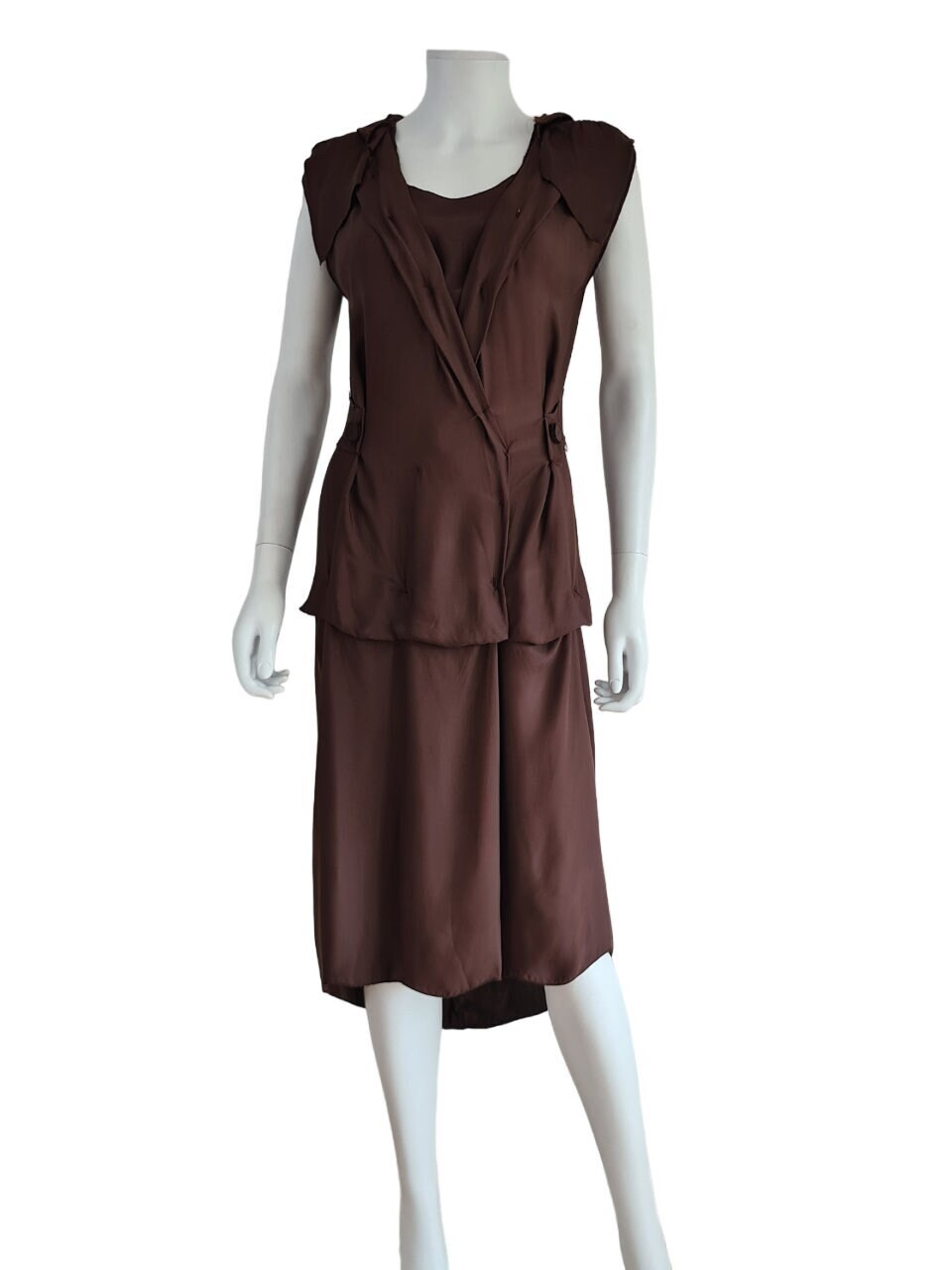 超可爱 Martin Margiela Runway S/S 2004 Deconstructed Dress Made of スカート