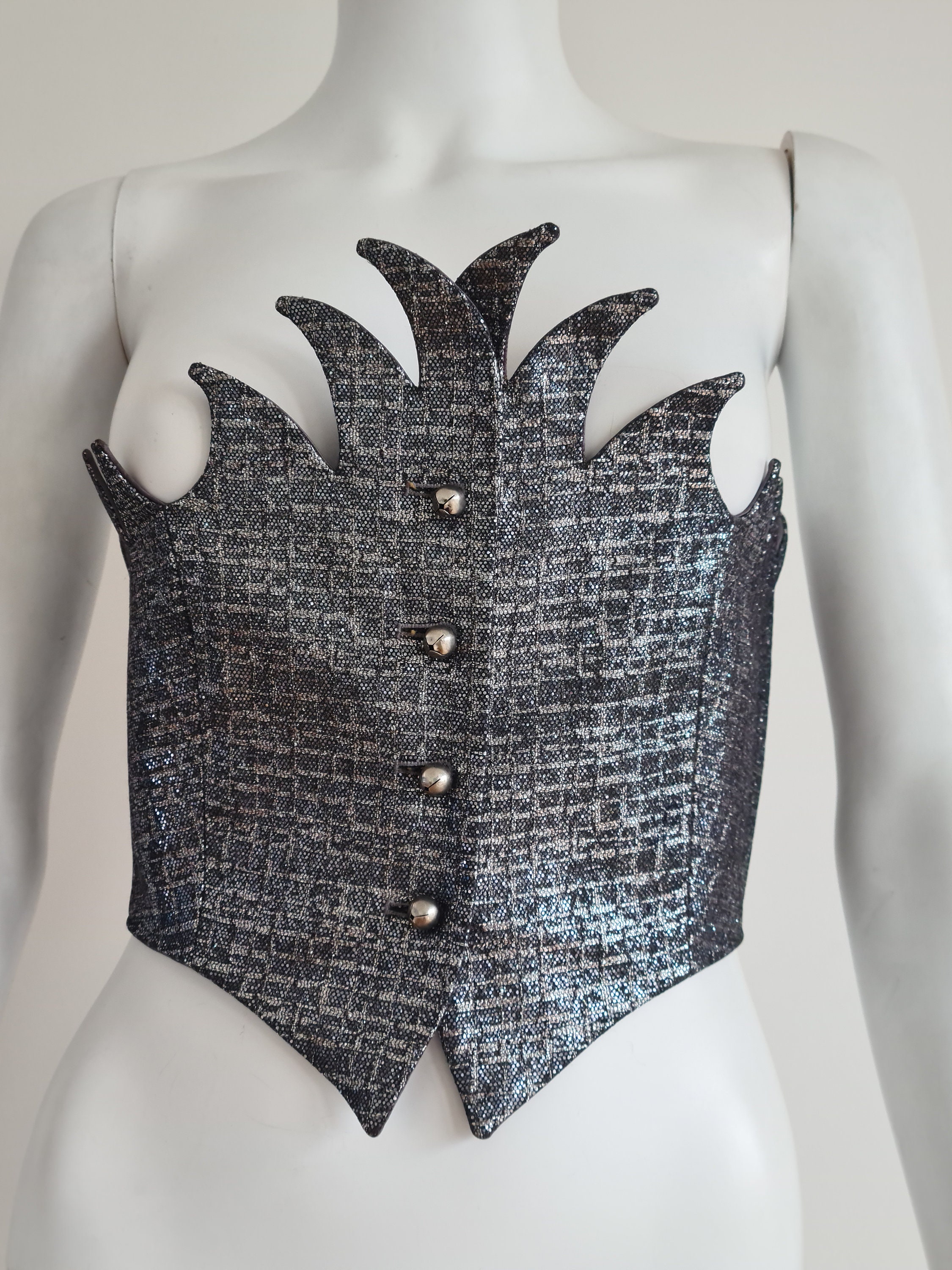 Romeo Gigli A/W 1992 Exceptional Museum-held Bustier Corset in