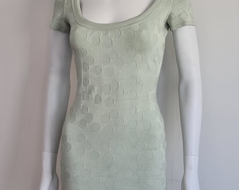 Alaïa S/S 1991 runway polka dot bodycon mini dress - 90s fashion