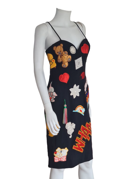 Moschino most iconic S/S 1994 "Whaam!" dress with… - image 7