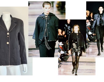 Very Rare Helmut Lang A/W 1989 Jacket - 80s Fashion - Etsy Very Rare Helmut Lang A/W 1989 Jacket - 80s Fashion - Etsy