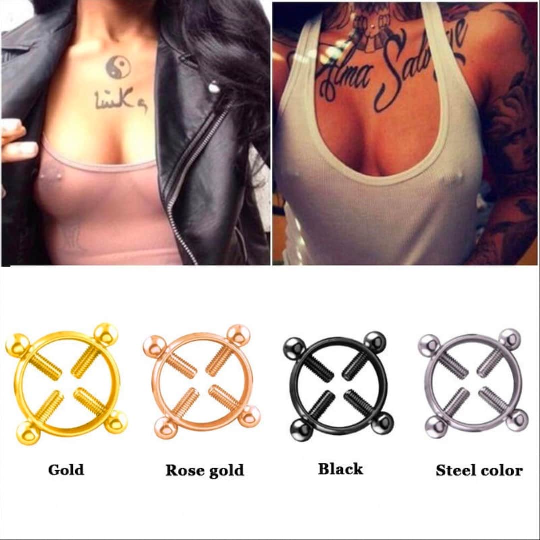 Nipple Jewelry Nipples Ring Nipple Nipple Rings Non Etsy