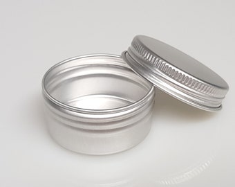 Aluminiumdose 10g. für DIY Kosmetik