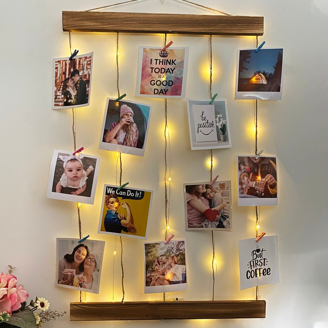 Personalized Wooden Photo Frames Multiple Photos Picture Etsy
