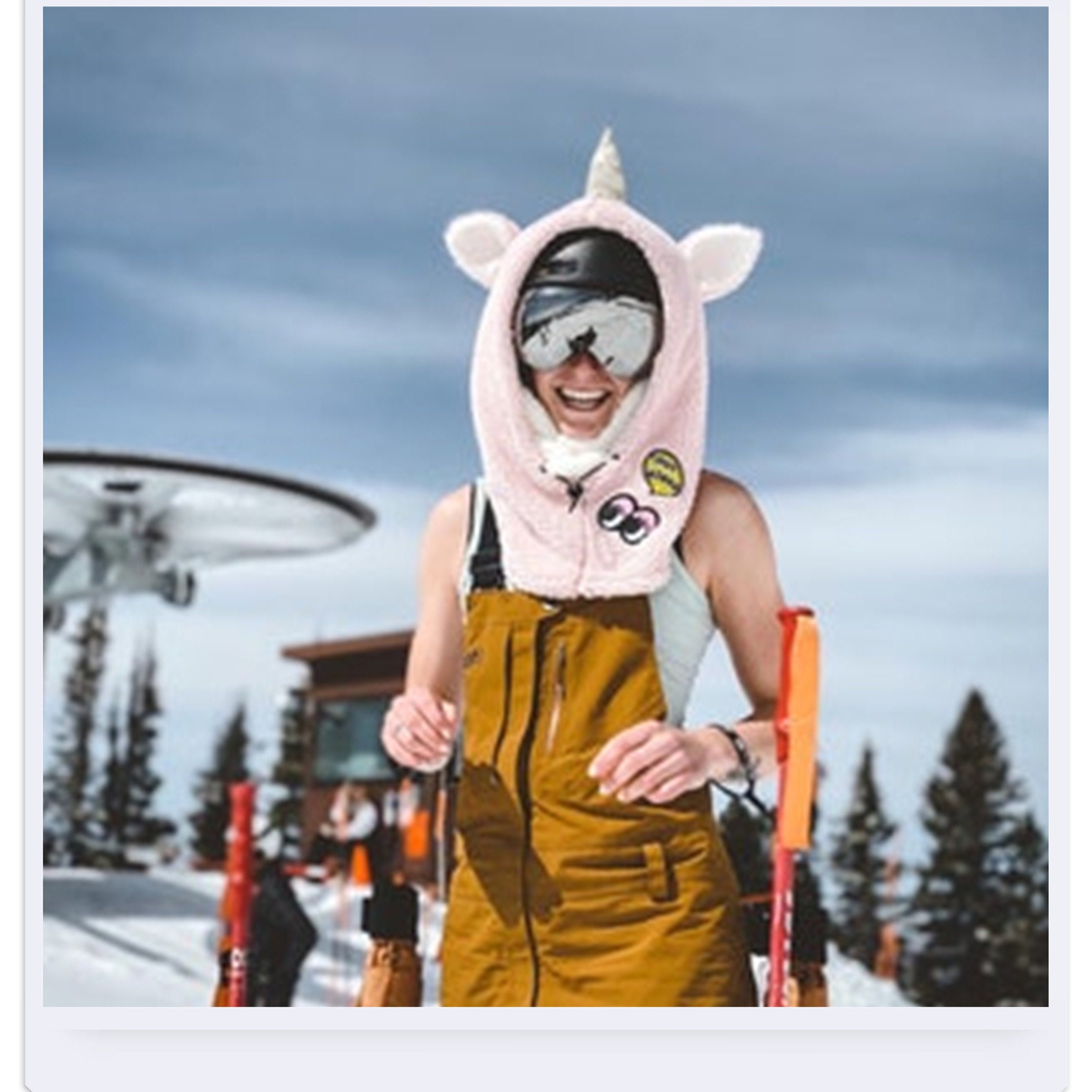 Housse de casque de ski LA LICORNE ARC EN CIEL à seulement 15,90 €