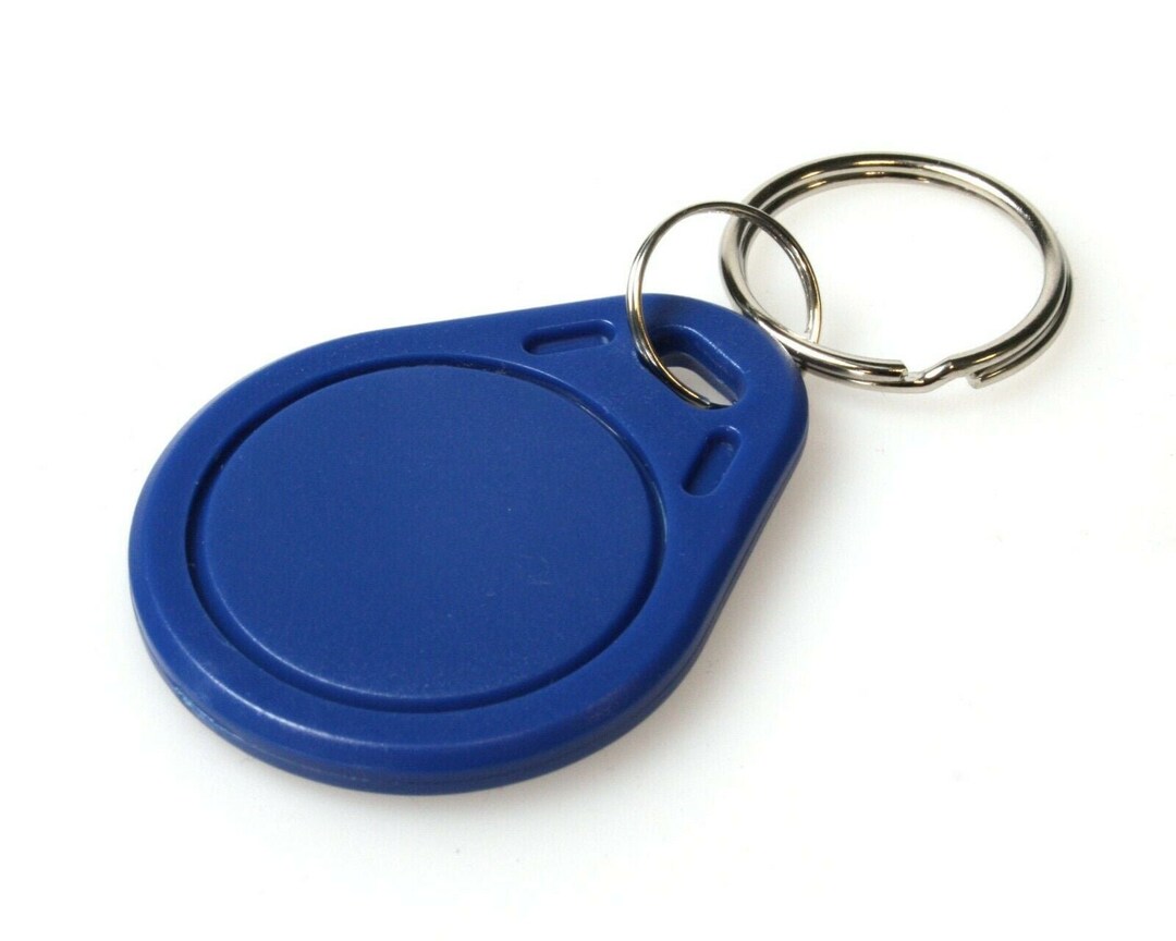 2-Pack 13.56MHz RFID Key Fobs - Genuine Leather, MIFARE Classic 1K Compatible 9 thumbnail image