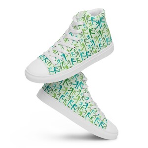 Zombies Printed Men&#39;s Canvas Shoes Gothic Streetwear Lace-Up Shoes Sneakers, Autumn Winter Spooky Shoes, Halloween Gift, Zombie Lover Gifts