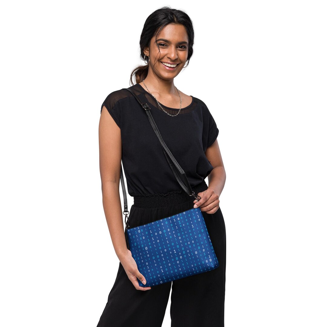 Computer Science Printed Crossbody Bag, All of Print Women Accessories ...