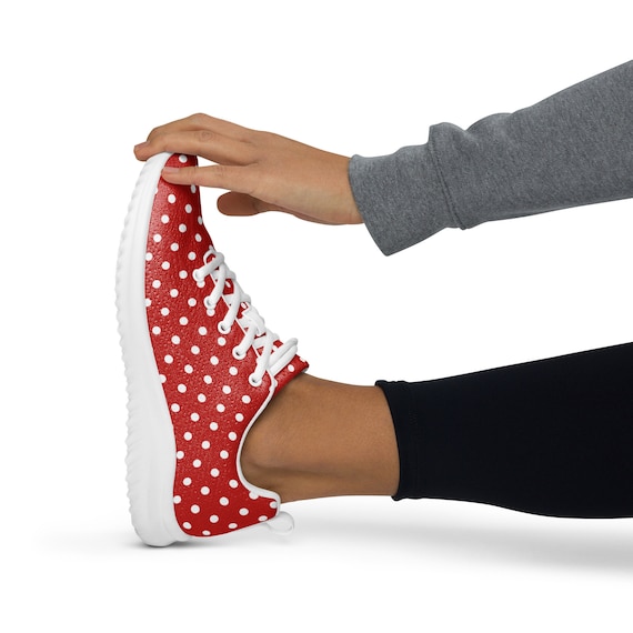 Red and White Polka Dotted Women display picture 2