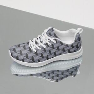 Elephants Women&#39;s Athletic Shoes, Comfy Casual Lace-Up Fashion Sneakers, Lightweight Breathable Gym Shoes, Stylish Cute Animal Shoes, Gifts