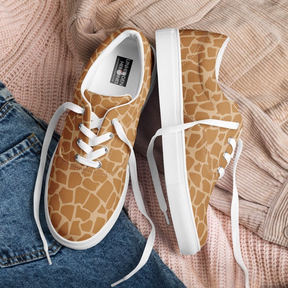 Giraffe print sneakers deals