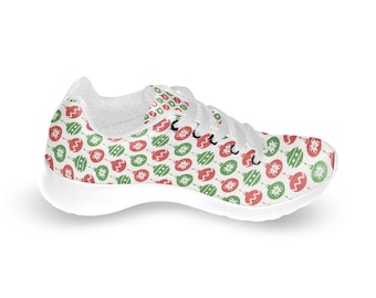 Christmas Ornaments Kids Sneakers, Holiday Festival Winter Comfy Shoes, Durable Outdoor Shoes, Kids Christmas Gifts, 14-26 Day Delivery