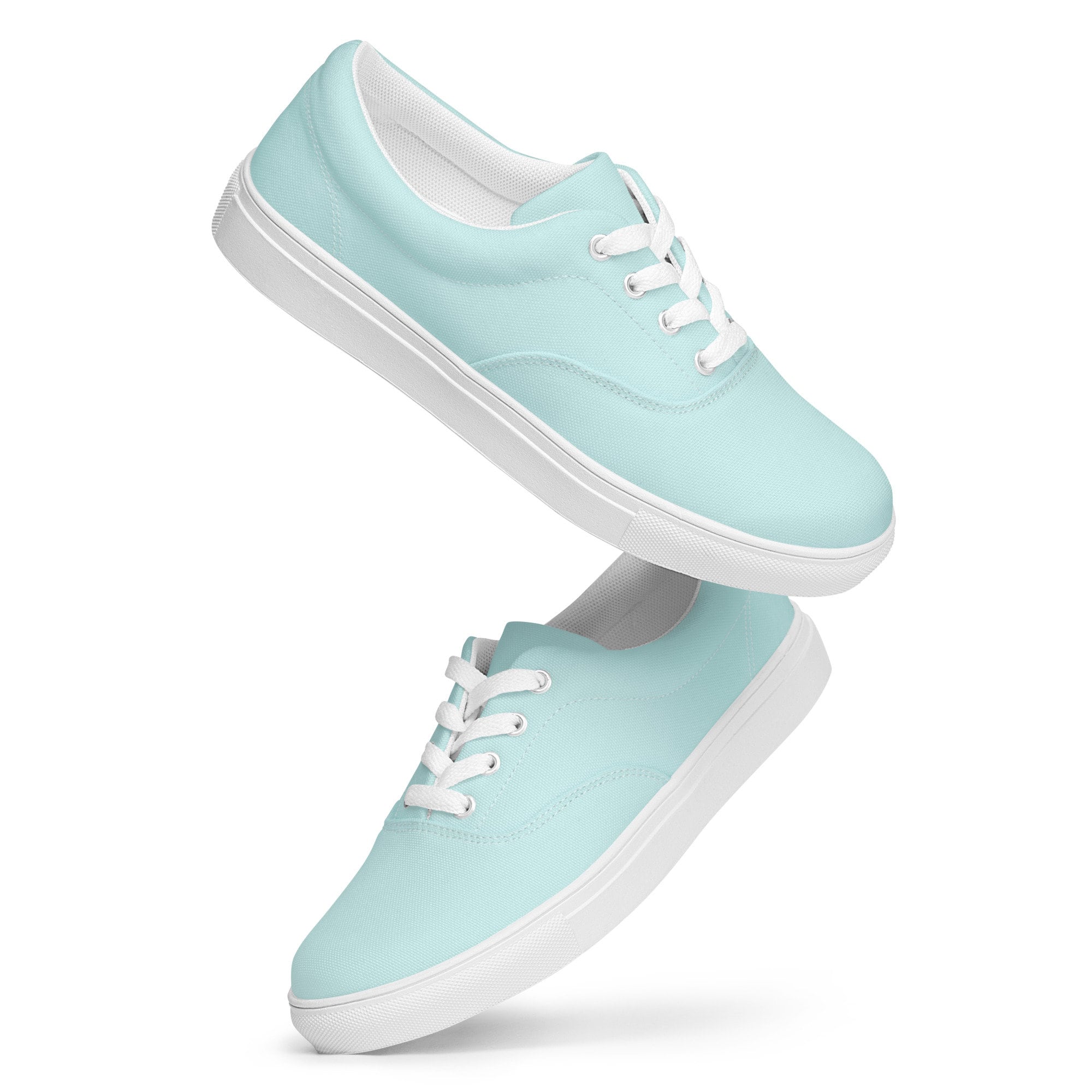Solid Light Blue Canvas Shoes Women Casual Pastel Blue Lace up Summer Shoes Comfy Fashion Low top Canvas Shoes Blue Lover Gift for Her Etsy Canada