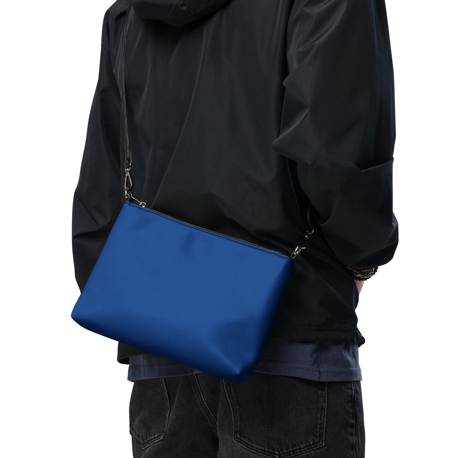 Solid Royal Blue Crossbody Bag Women Travel Essentials Bag Small solid-royal-blue-crossbody-bag-women-travel-essentials-bag-small