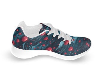 Chinese Lanterns Printed Kids Sneakers, Print Streetwear Fashion Comfy Shoes, Classic Playground Shoes, 14-26 Day Delivery