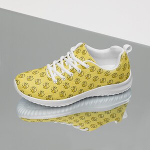 Rubber Ducky Printed Women&#39;s Athletic Shoes, Gym Fitness Shoes, Yoga Workout Shoes, Casual Running Joggers Shoes, Rubber Ducky Lover Gifts